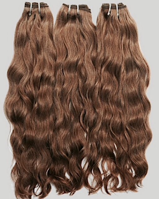 SLIGHT WAVY  / MACHINE WEFT