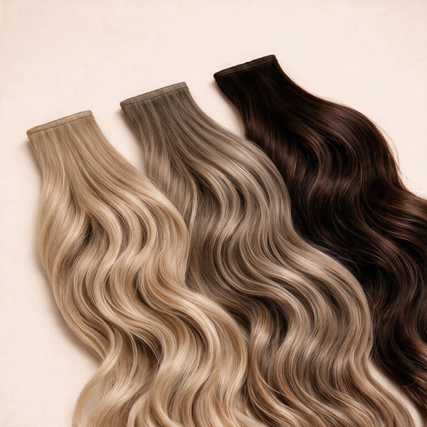 LICHTE SLAG / SLIGHT WAVY MACHINE WEFT EXTENSIONS